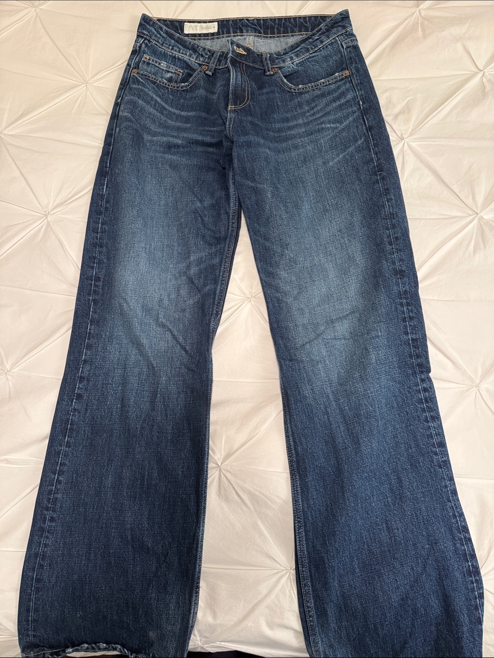 Zara Low Rise Baggy Jeans